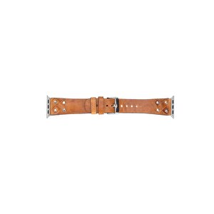 Apple Watch Uyumlu Deri Kordon Cross 42-44-45mm St V18