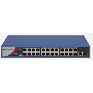 Hikvision Ds-3e0326p-e/m(b) 24xfe+1xge-1ge/spf 240w Poe Switch