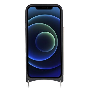 Apple Iphone 12 Pro Uyumlu Deri Askılı Kılıf Ufw Erc3 Bej