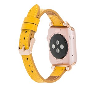 Apple Watch Uyumlu Deri Kordon 38-40-41mm Ferro Fl12