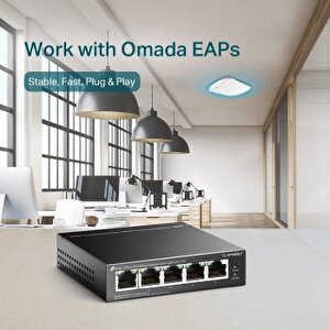 Tp-link Tl-sf1005lp 5port 10/100 Yöneti̇lemez Poe Switch