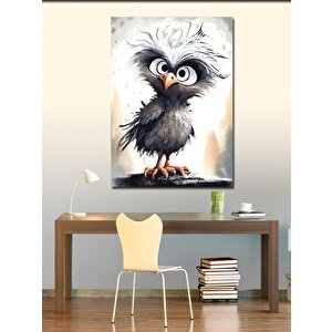 Kanvas Tablo Sevimli Kuş 70x100 cm