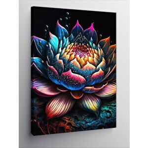 Kanvas Tablo Lotus Çiçeği 70x100 cm