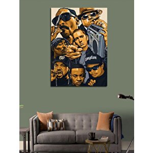 Kanvas Tablo Biggie Notorious 2pac Jay-z N.w.a 50x70 cm