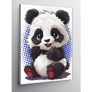 Kanvas Tablo Sevimli Yavru Panda 100x140 cm