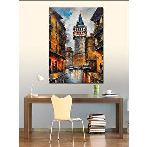 Kanvas Tablo İstanbul Galata Kulesi 50x70 cm