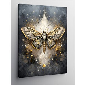 Kanvas Tablo Altın Kelebek 70x100 cm