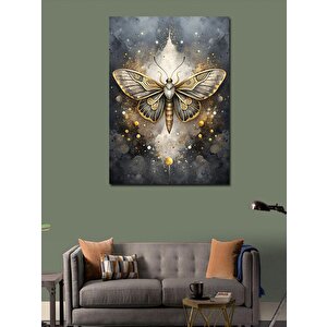 Kanvas Tablo Altın Kelebek 70x100 cm