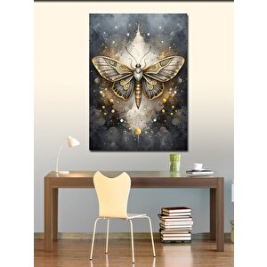 Kanvas Tablo Altın Kelebek 70x100 cm