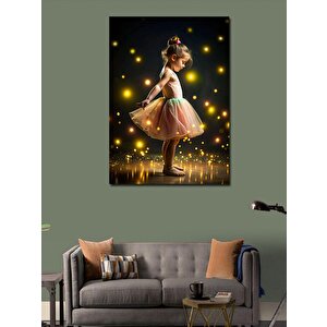 Kanvas Tablo Bale Yapan Çocuk 70x100 cm