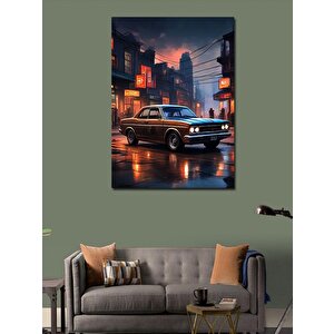 Kanvas Tablo Klasik Araba 70x100 cm