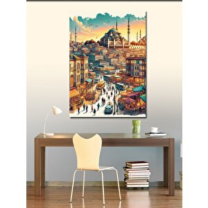 Kanvas Tablo İstanbul 50x70 cm