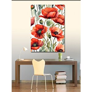 Kanvas Tablo Gelincik Çiçekleri 70x100 cm