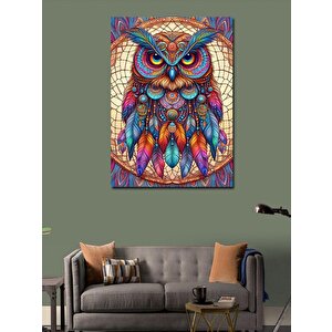 Kanvas Tablo Düş Kapanı Ve Baykuş 70x100 cm
