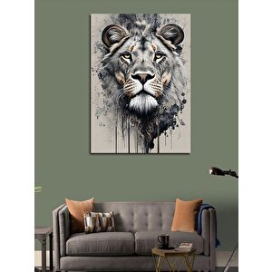 Kanvas Tablo Dişi Aslan 70x100 cm