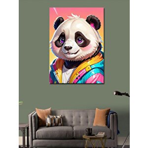 Kanvas Tablo Sevimli Panda