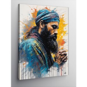 Kanvas Tablo Dua Eden Adam 100x140 cm