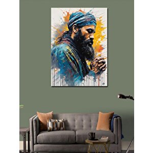 Kanvas Tablo Dua Eden Adam 50x70 cm