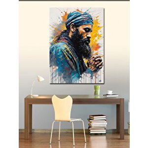 Kanvas Tablo Dua Eden Adam 50x70 cm