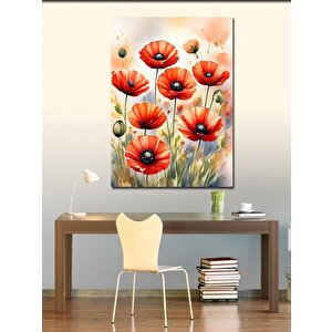 Kanvas Tablo Gelince Çiçekleri Tarlası 70x100 cm