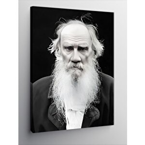 Kanvas Tablo Leo Tolstoy Rus Edebiyatı 50x70 cm