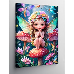 Kanvas Tablo Sevimli Peri Kızı 50x70 cm