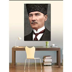 Kanvas Tablo Mustafa Kemal Atatürk 100x140 cm