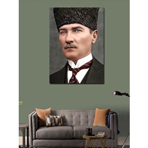 Kanvas Tablo Mustafa Kemal Atatürk 50x70 cm