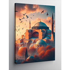 Kanvas Tablo Ayasofya Camii 100x140 cm