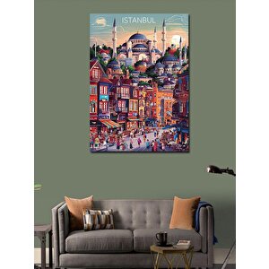 Kanvas Tablo İstanbul 100x140 cm