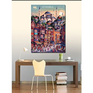 Kanvas Tablo İstanbul 100x140 cm