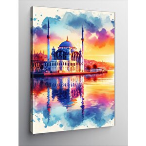 Kanvas Tablo İstanbul Ortaköy Camii 70x100 cm