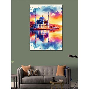 Kanvas Tablo İstanbul Ortaköy Camii 70x100 cm