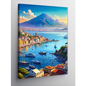Kanvas Tablo Liman Manzarası 70x100 cm