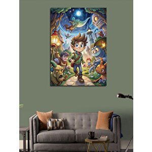 Kanvas Tablo Maceracı Çocuk 70x100 cm