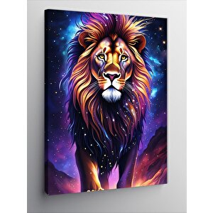 Kanvas Tablo Astral Aslan 70x100 cm