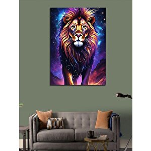 Kanvas Tablo Astral Aslan 70x100 cm