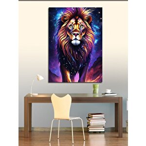 Kanvas Tablo Astral Aslan 70x100 cm