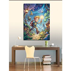 Kanvas Tablo Çocuk Ve Maceraları 70x100 cm