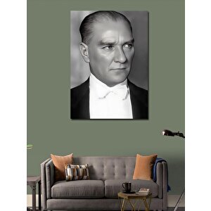 Kanvas Tablo Mustafa Kemal Atatürk 100x140 cm