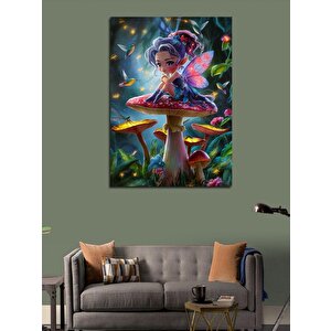 Kanvas Tablo Sevimli Peri Kızı 50x70 cm