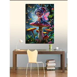 Kanvas Tablo Sevimli Peri Kızı 50x70 cm