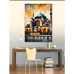 Kanvas Tablo İstanbul Ayasofya 100x140 cm