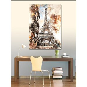 Kanvas Tablo Eyfel Kulesi Paris 70x100 cm