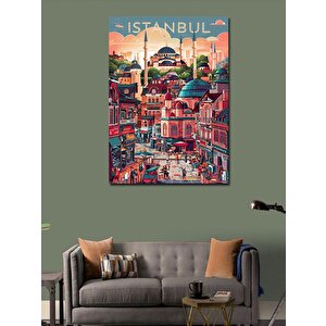 Kanvas Tablo İstanbul 50x70 cm