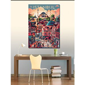 Kanvas Tablo İstanbul 50x70 cm
