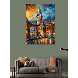 Kanvas Tablo Galata Kulesi Manzarası 100x140 cm