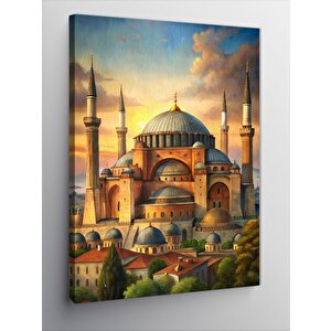 Kanvas Tablo Bir Zamanlar Ayasofya 50x70 cm