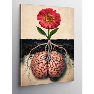 Kanvas Tablo Çiçeğin Beyni 70x100 cm