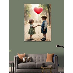 Kanvas Tablo Çocukluk Aşkı 100x140 cm